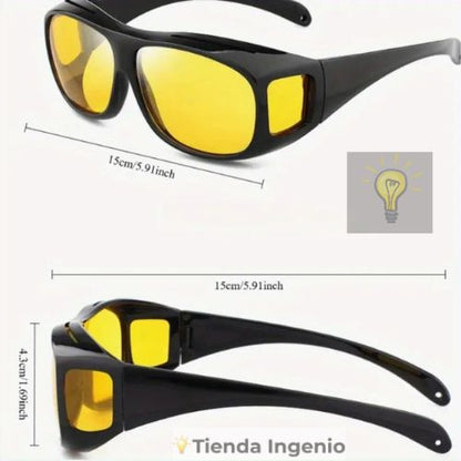 Gafas Ópticas FullView - 2 X 1 Para noche y Día