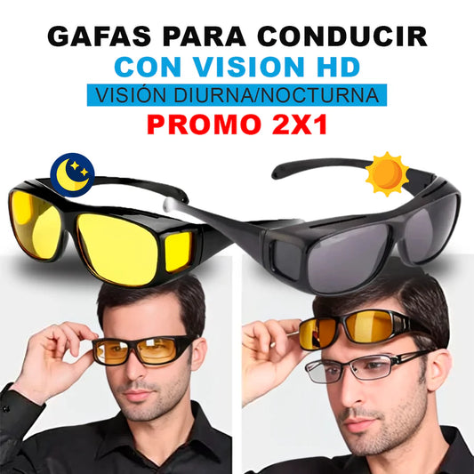 Gafas Ópticas FullView - 2 X 1 Para noche y Día