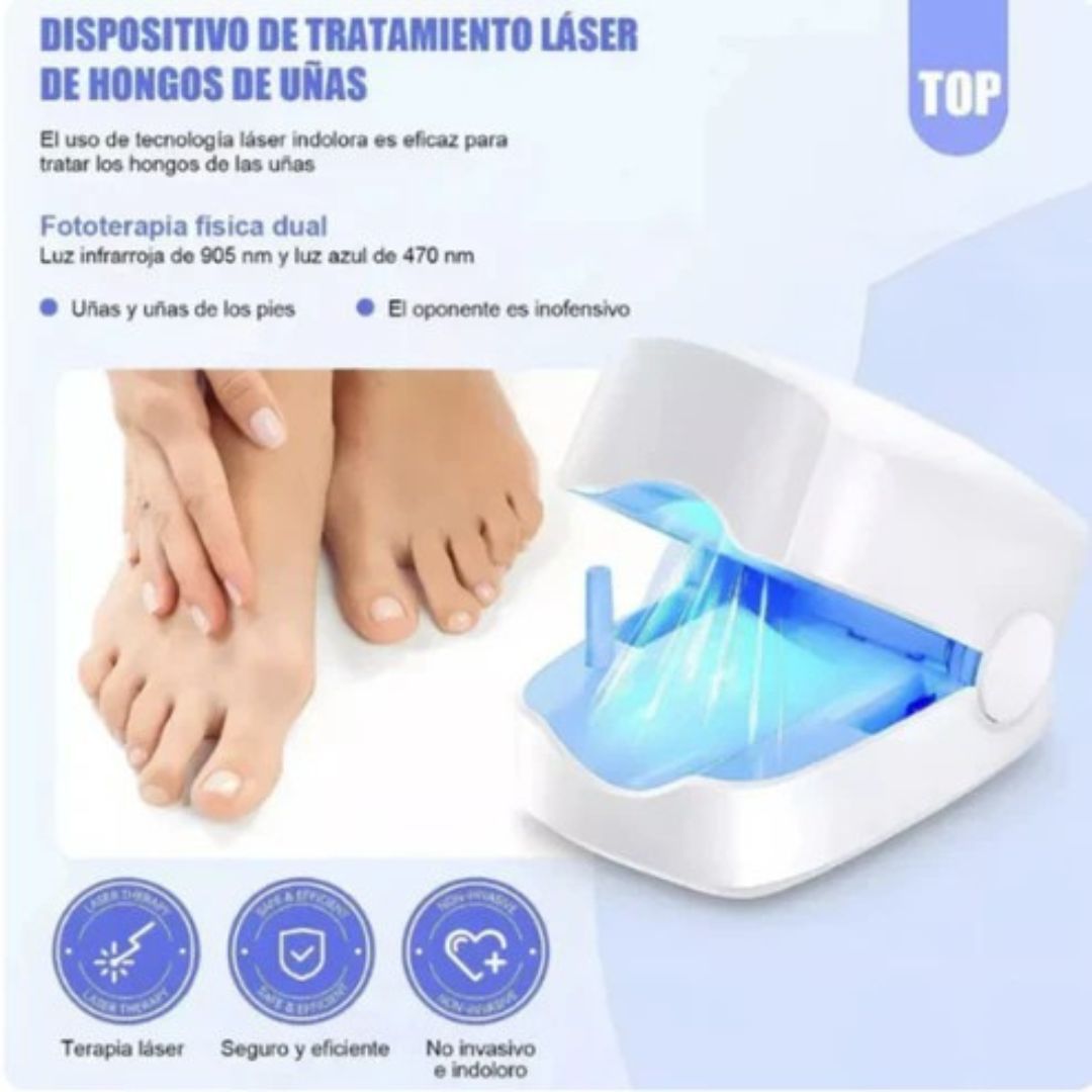 Pies Seguros Antihongos - 👣 LÁSER PORTÁTIL ELIMINA ONICOMICOSIS