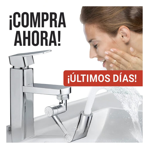 GrifoFlex 360 – Llega a todos los rincones sin esfuerzo.